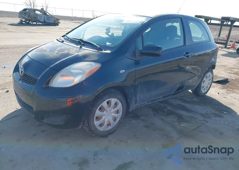 2010 Toyota Yaris z USA, uszkodzony, nr VIN JTDJT4K35A5281498